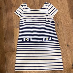 Lilly Pulitzer Blue & White Striped Dress